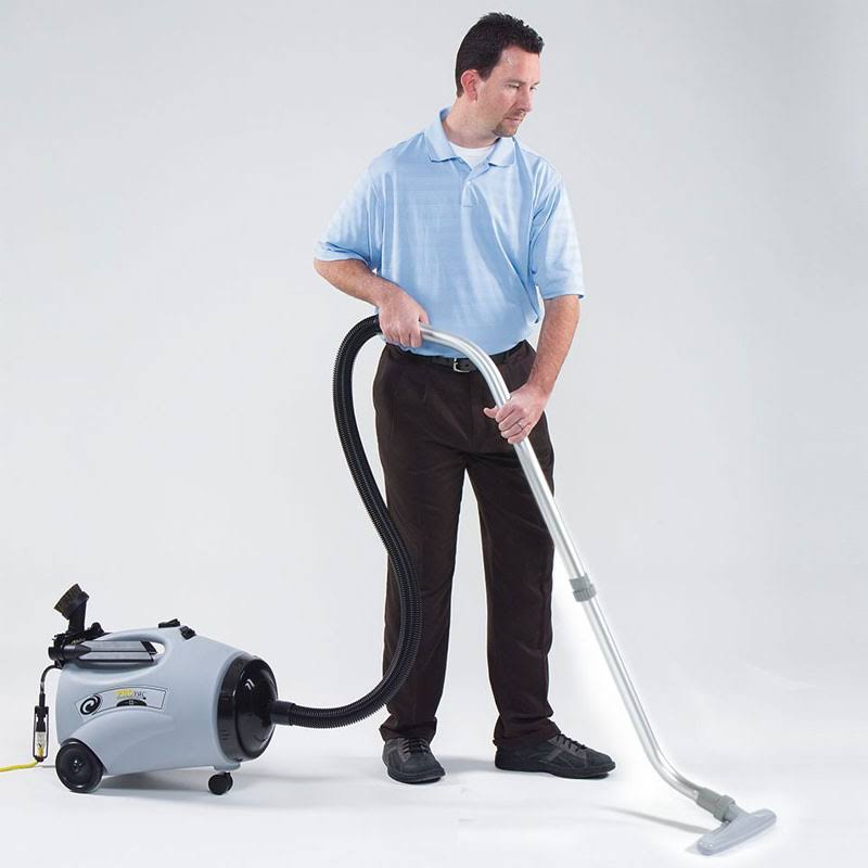 ProTeam 107153 ProVac CN 10 Qt. Canister Vacuum W- Xover Performance Telescoping Wand Tool Kit