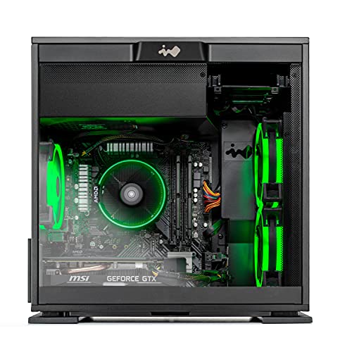 Skytech Nebula Gaming PC Desktop, Ryzen 5 5600 3.5 Ghz (4.4GHz Turbo Boost), NVIDIA RTX 3050 6GB GDDR6, 1TB SSD, 16GB DDR4 RAM 3200, 650W Gold PSU