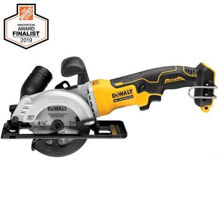 Atomic 20-Volt Max Cordless Brushless 4-1/2 in. Circular Saw (Tool-Only) DCS571B