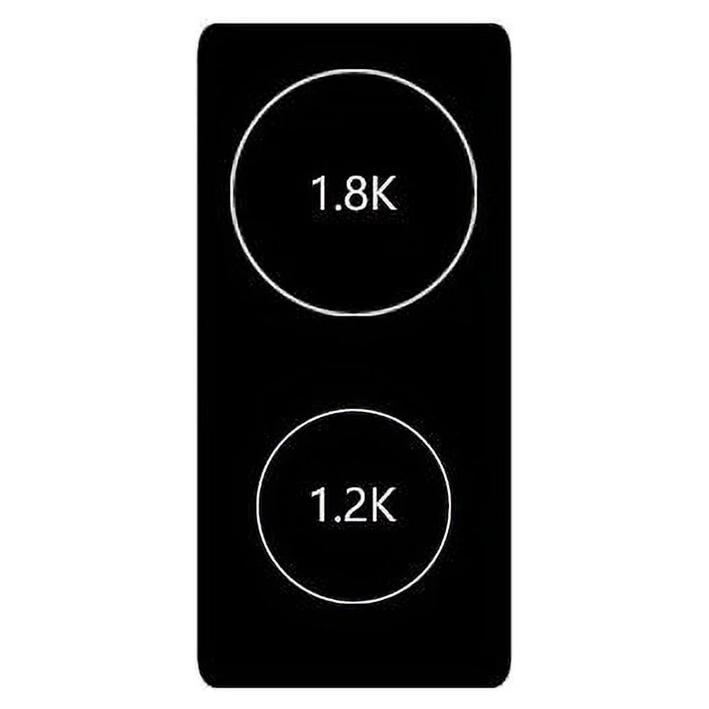 12" Wide 230V 2-Burner Induction Cooktop