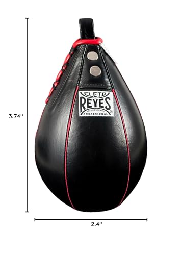 CLETO REYES Platform Leather Punching Speed Bag for Boxing, MMA, Muay Thai, Training Equipment