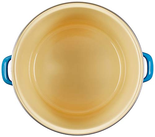Le Creuset Enamel on Steel Stockpot, 10 qt., Olive