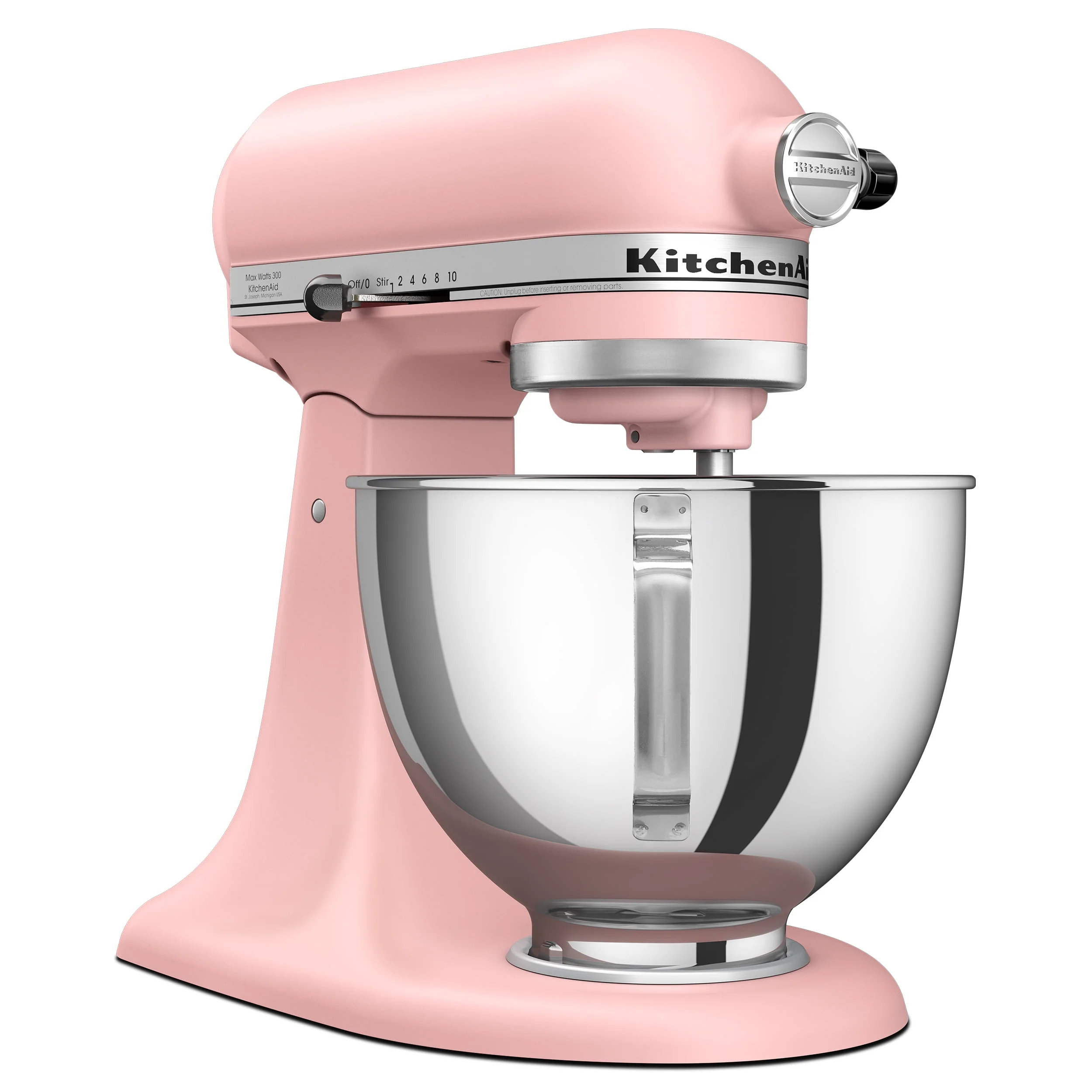 KitchenAid® Deluxe 4.5 Quart Tilt-Head Stand Mixer, Silver, KSM97
