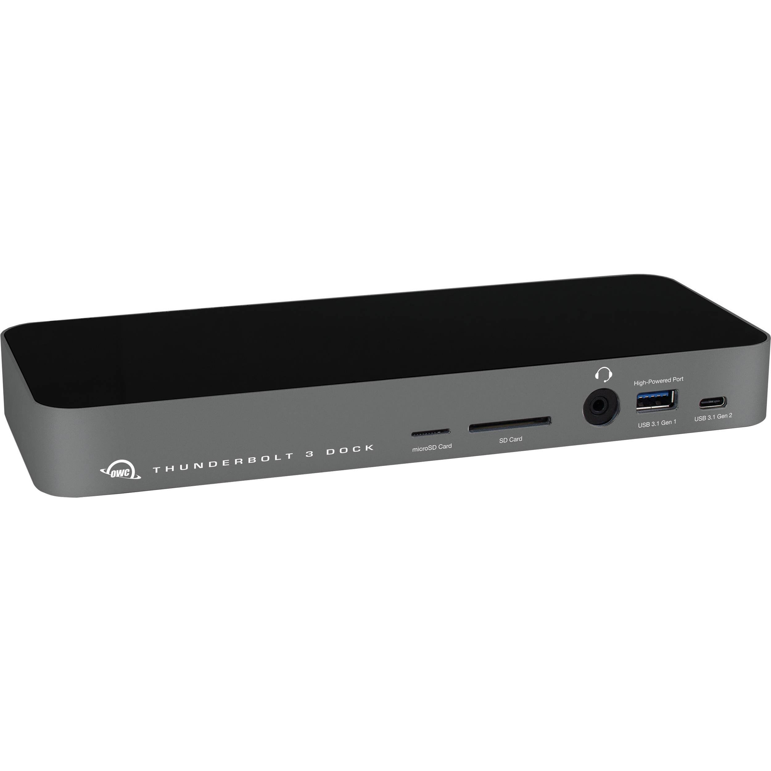 OWC 14-Port Thunderbolt 3 Dock with Cable - Space Gray