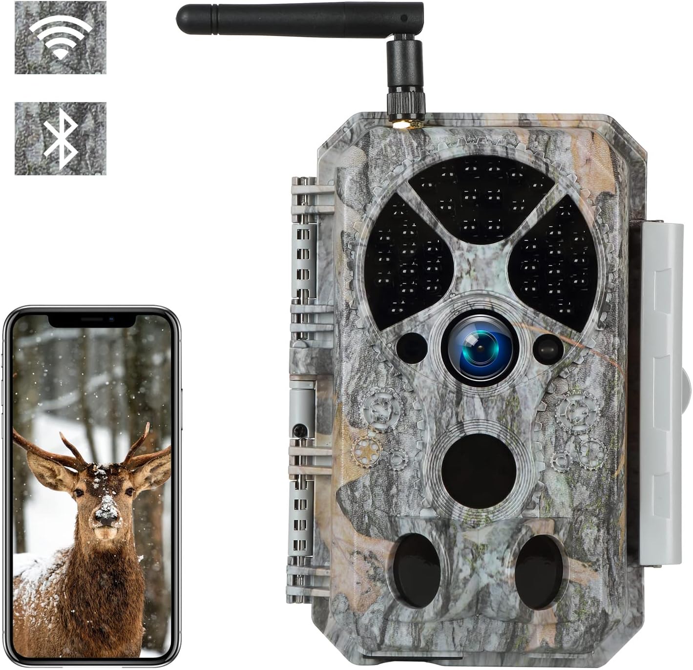 20MP Trail Camera with Night Vision Motion Activated Waterproof