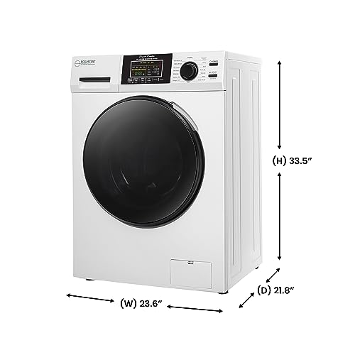 Equator 0 Clearance Compact 110V Ventless 1.62cf/15lbs Sani Combo Washer Dryer - Smart Home Appliances