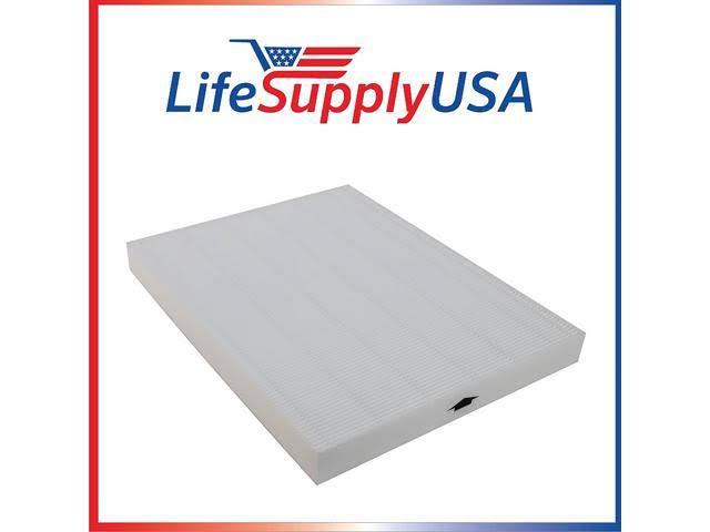 LifeSupplyUSA 4 Pack Replacement HEPA Filter Fits Winix 17WC Air Purifier P150 u0026 WAC9300 114090