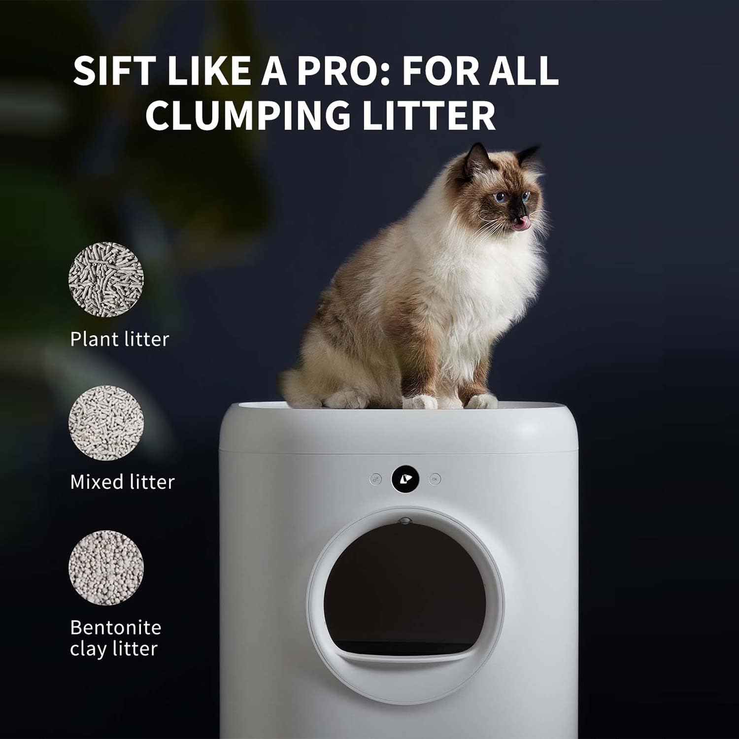 PETKIT PuraX Self-Cleaning Litter Box, Scooping Free and Automatic for Multiple Cats with Mat, xSecure/Odor Removal/APP Control,with Water Bottle