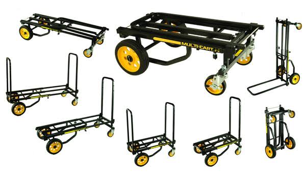 Rock N Roller R6RT 8-in-1 Mini Multi-Cart with Shelf