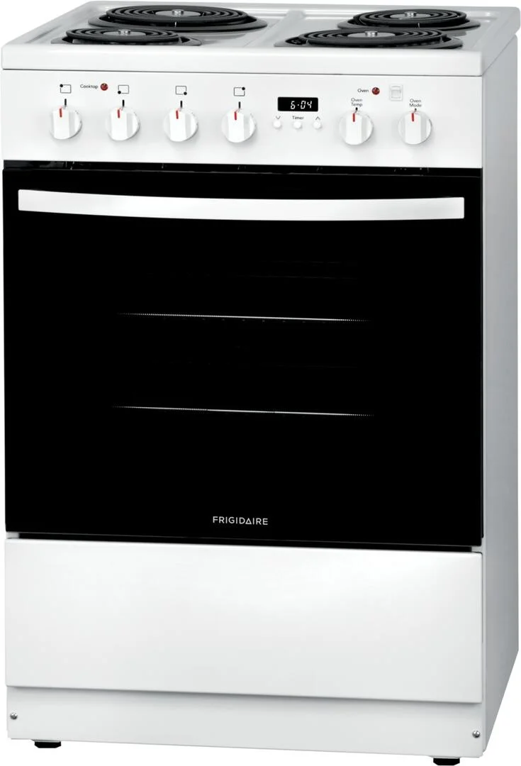 FRIGIDAIRE FFEH2422UW  24" FREESTANDING COIL ELECTRIC RANGE Stainless Steel