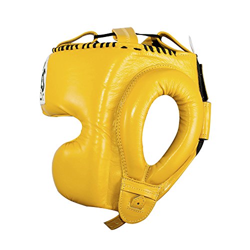 CLETO REYES Boxing Headgear with Cheek Protection for Men and Women, Protective Head Guard Face Saver, Sparring Fighting