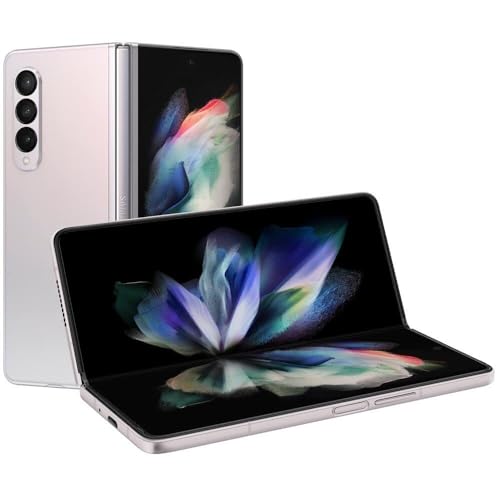 SAMSUNG Galaxy Z Fold 3 5G US Version, 256GB, Phantom Black - Unlocked (Renewed)