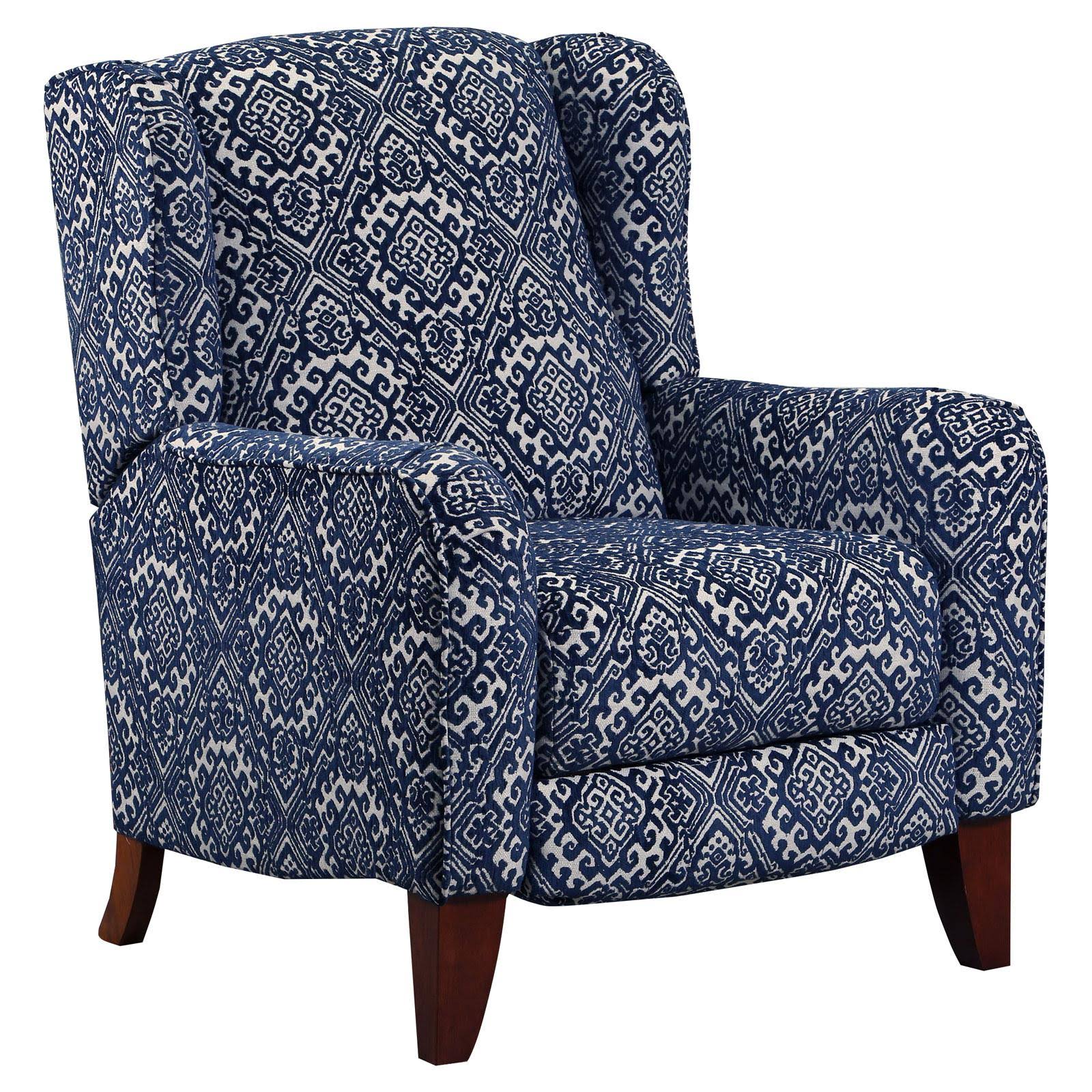 Lane Ava High Leg Recliner Navy