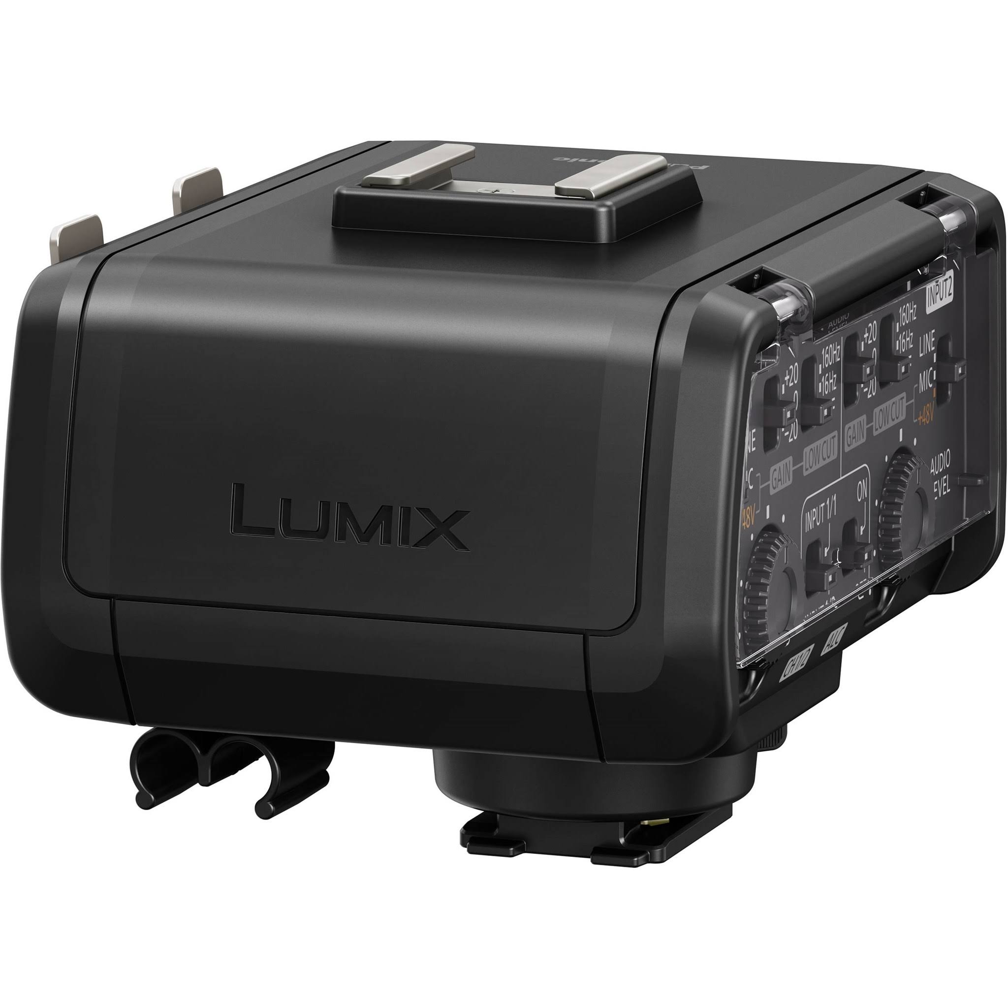 Panasonic Lumix DMW-XLR1 XLR Professional Microphone Adapter for DC-GH5 Camera, Black