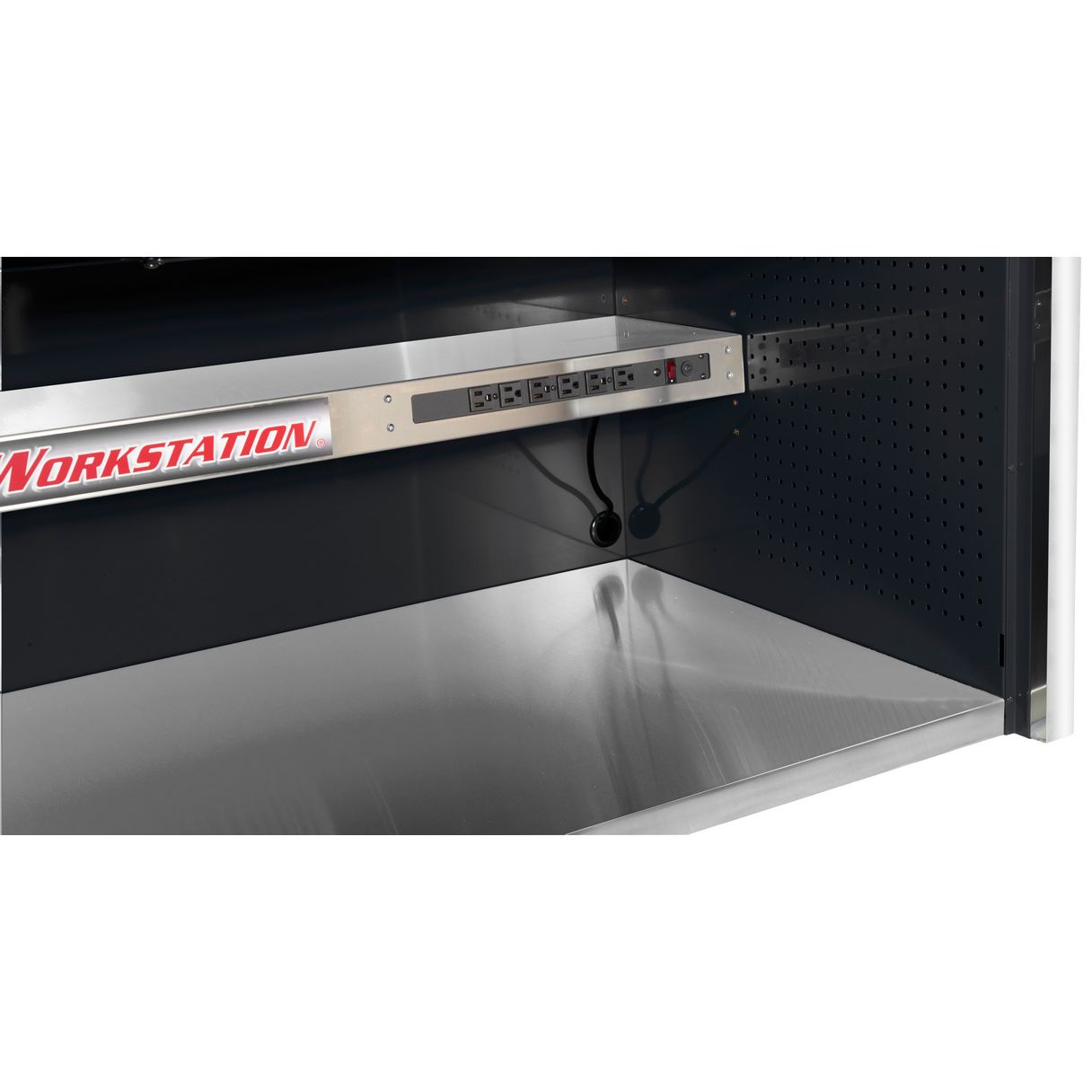 72 17 Drawers Professional Roller Cabinet & Extreme Power Workstation Hutch Combo