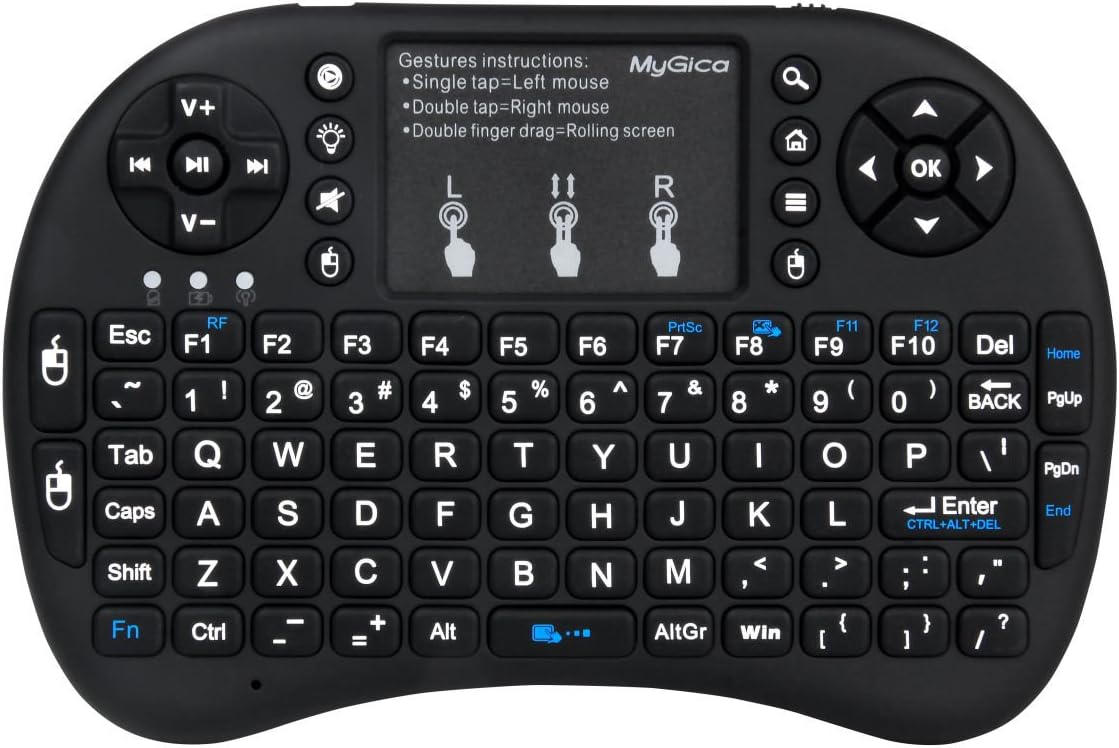 BuzzTV XRS4500 Android 9.0 4K Ultra HD 4GB RAM 64GB + Extra MyGica KR-800 Wireless Keyboard