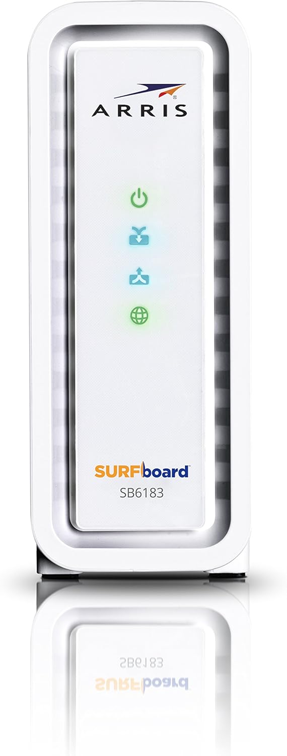 ARRIS® Surfboard® SB6183 Cable Modem, White Pack of 2