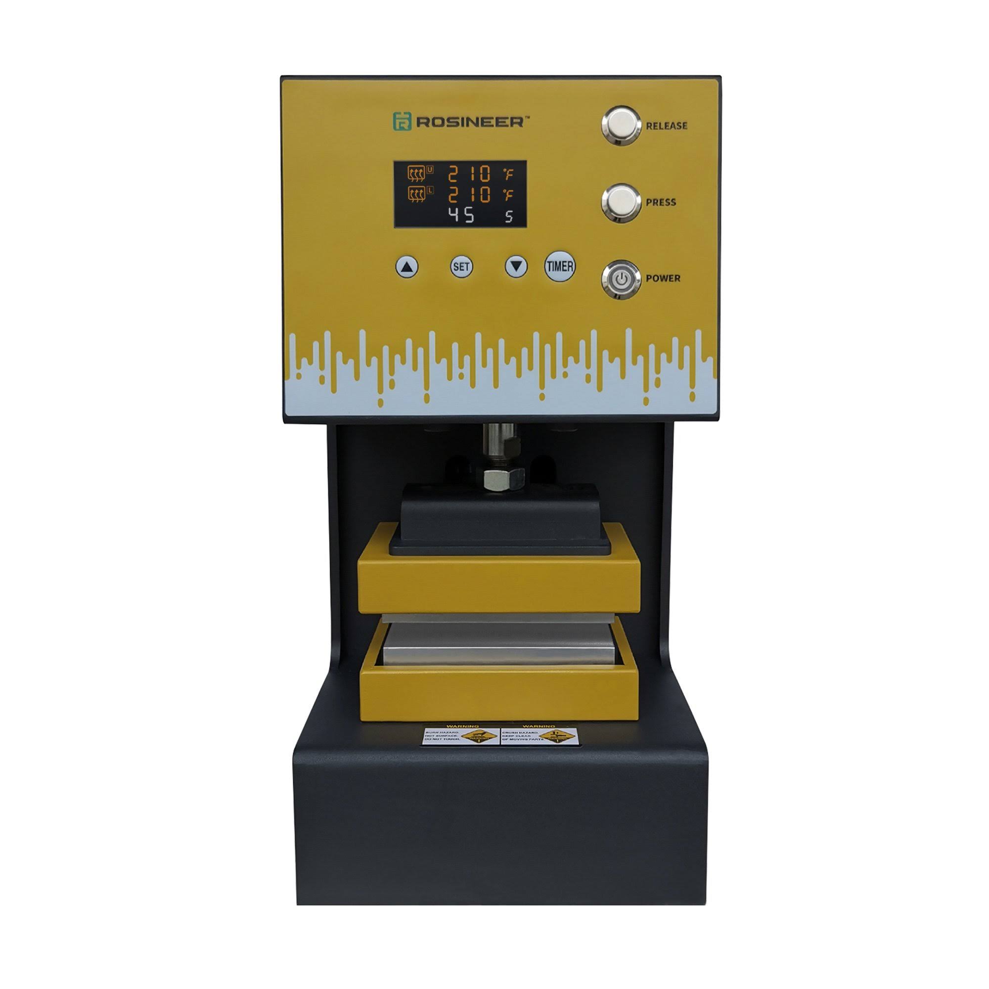 Rosineer Auto Hybrid Heat Press, 4 Ton, 3 x 5 inch Plates