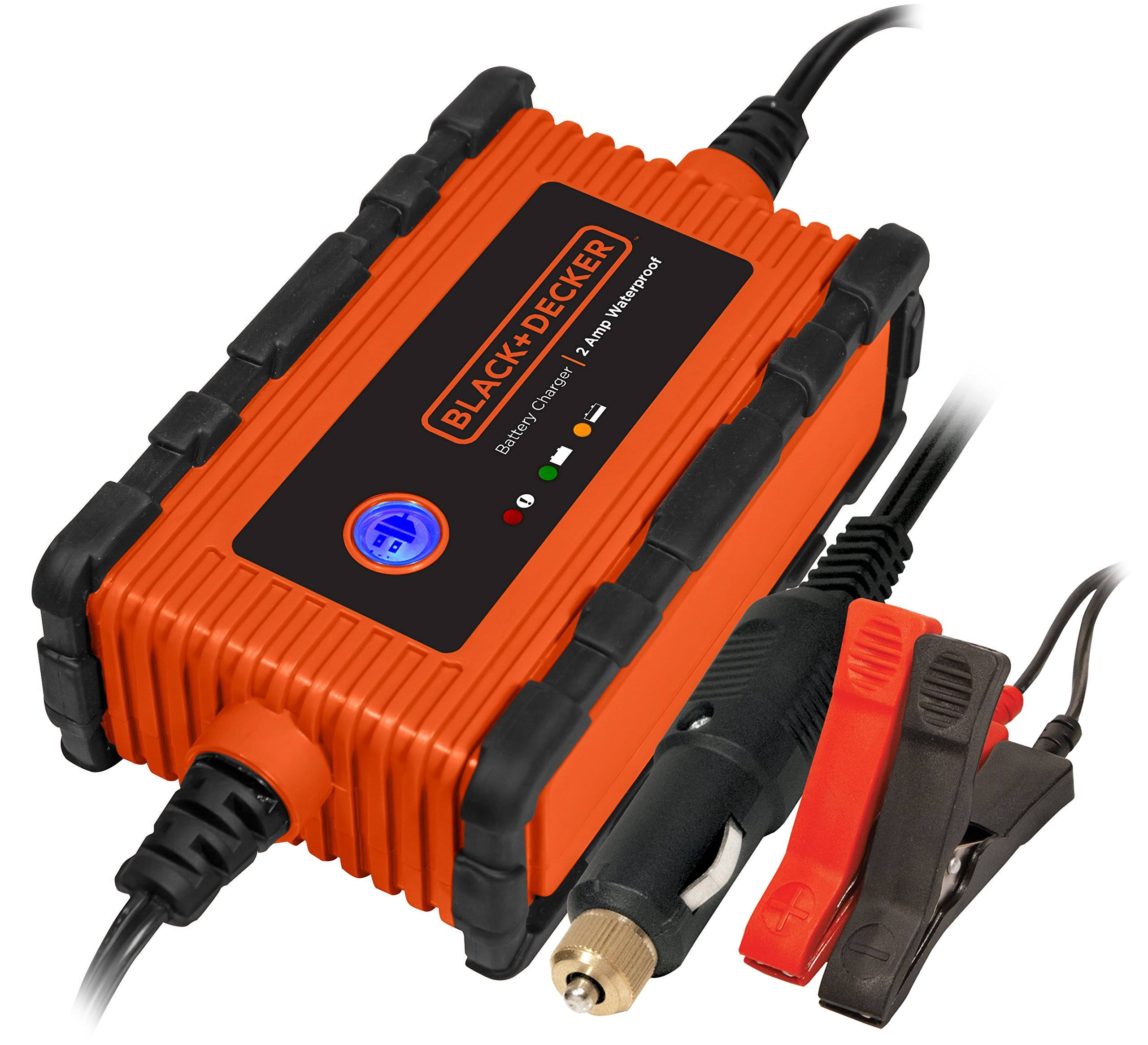 Black+decker BC6BDW 6 Amp Waterproof Automatic Battery Charger / Maintainer - Megean