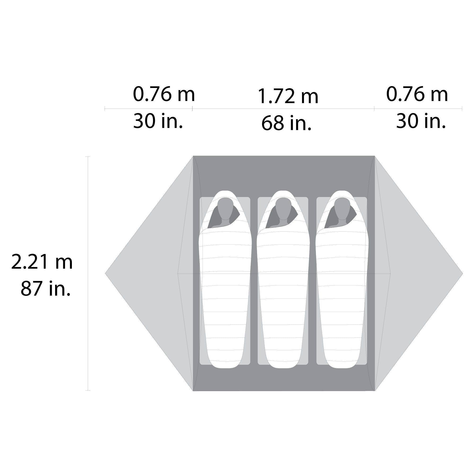 MSR Mutha Hubba NX 3 Person Tent