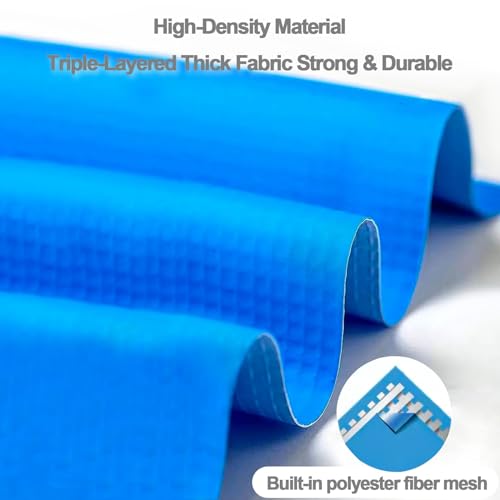 12ft x 36in Inflatable Swimming Pool, Outdoor Above Ground Pool,Top Ring Blow Up Pool