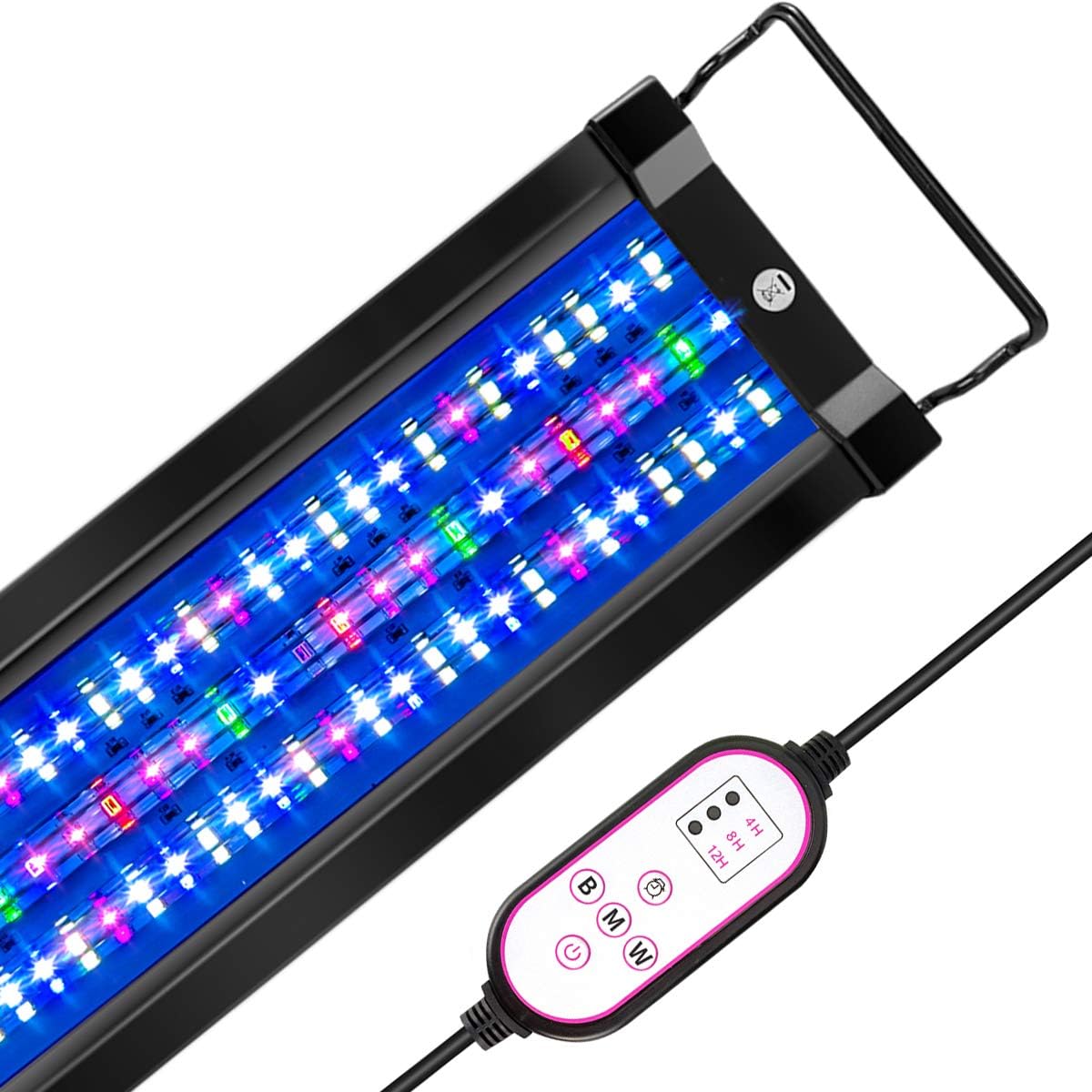 LUXCARE 40W Saltwater Aquarium Light with Full Spectrum LED