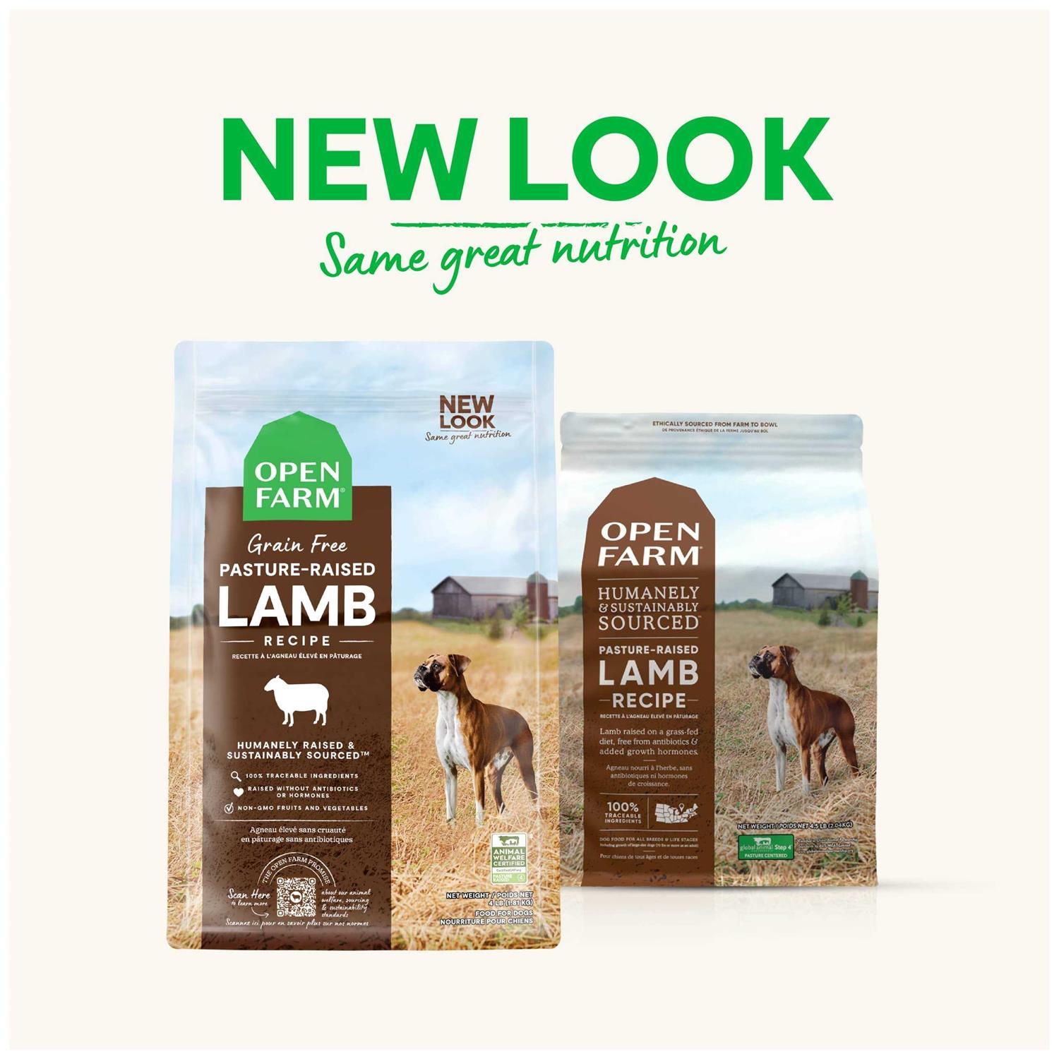 Open Farm Grain-Free Pasture Raised Lamb Dry Dog Food - Pet Supplies online store