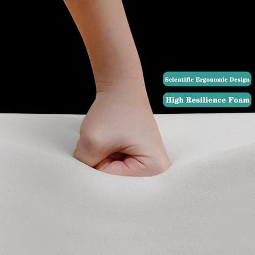 Convertible Sleeper Sofa Bed with Cylindrical Pillow, Comfy Foldable Sofa Bed Compressed Sofa in Box