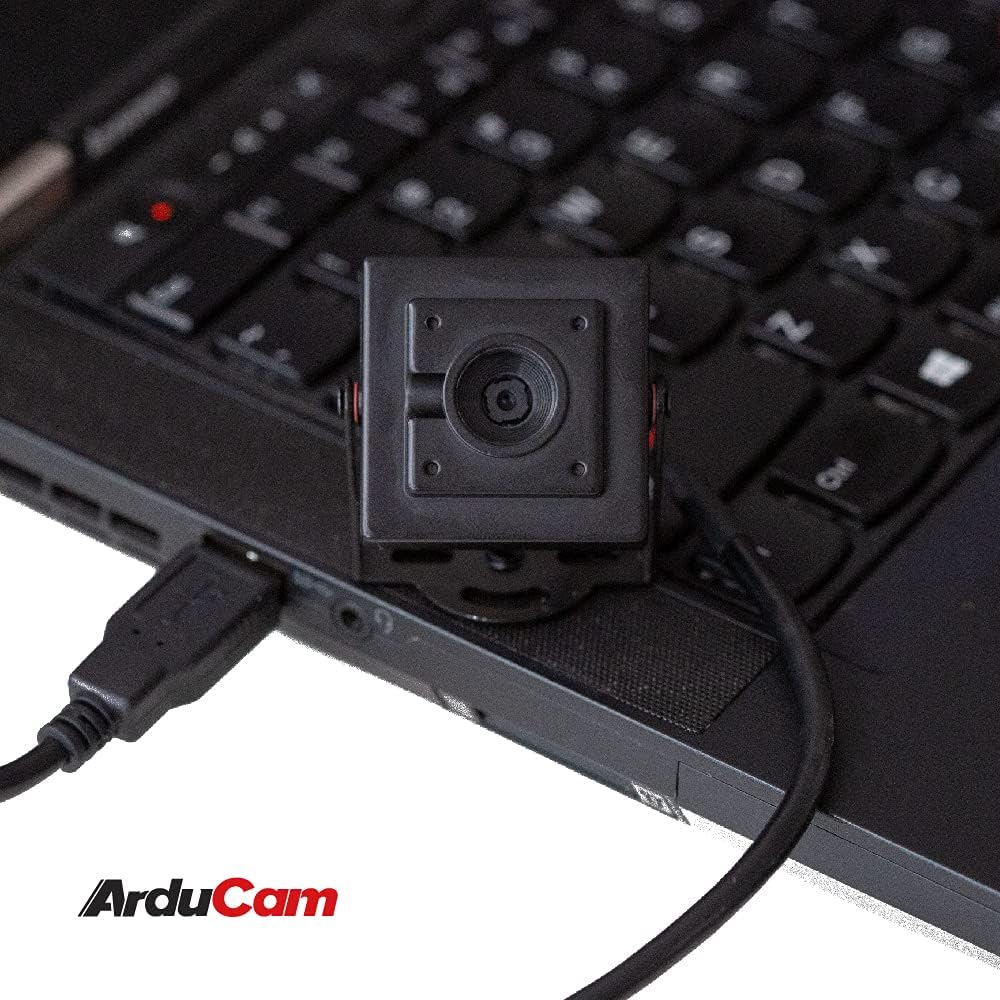 Arducam 16MP Autofocus USB Camera with Mini Metal Case, 1/2.8 IMX298 Mini UVC USB2.0 4K Video Webcam with Microphone, 3.3ft/1m Cable for Windows