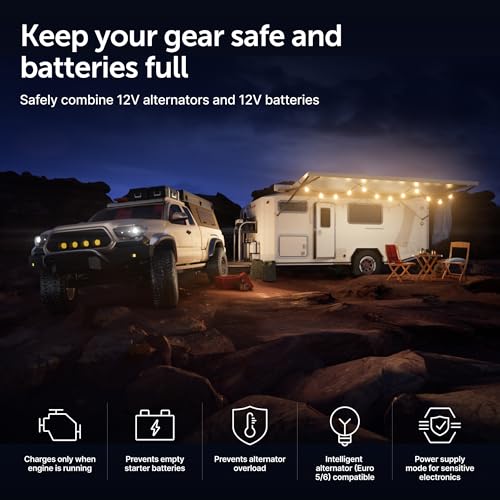Victron Energy Orion XS Smart DC to DC Battery Charger 12/12 50A (700W) - IP65 Dust & Waterproof - Fully Configurable - Remote Management Possible