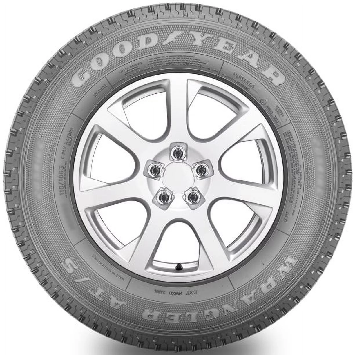 Goodyear Wrangler AT/S P265/70R17 113S All-Season Light Truck & SUV Tire