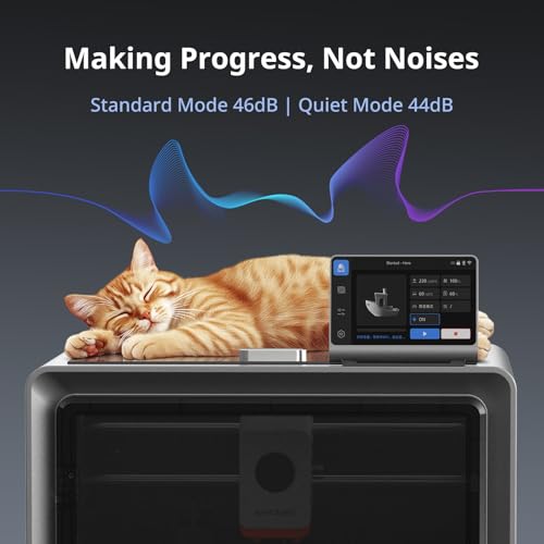 Anycubic Kobra S1 Combo 3D Printer, Multi-Color 3D Printer High Speed Max 600mm/s High Precision