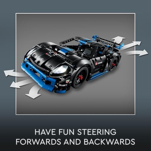 LEGO Technic Porsche GT4 e-Performance Race Car Toy, Remote Control Car with Authentic Details