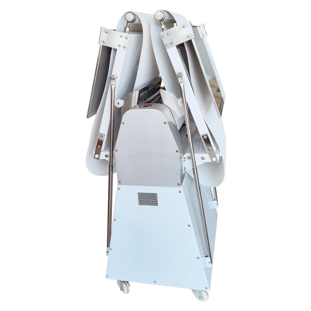 Techtongda Dough Sheeter Dough Roller Machine Fondant Flattener Pizza Pastry Sheeter Bakery Baking Equipment Commercial Use 220V