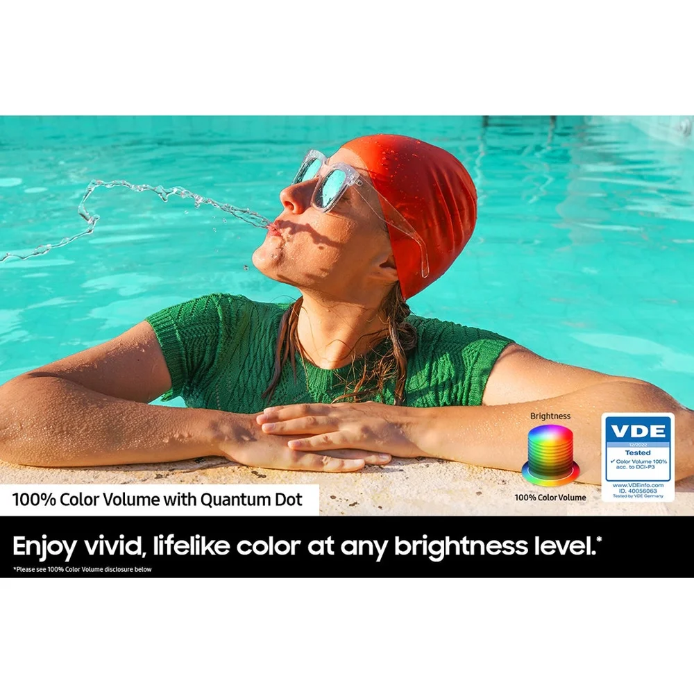 Samsung 55" QLED 4K HDR Smart 2023 TV Q70C series with Quantum Processor & Dual LED + 2 YR Accidental Warranty