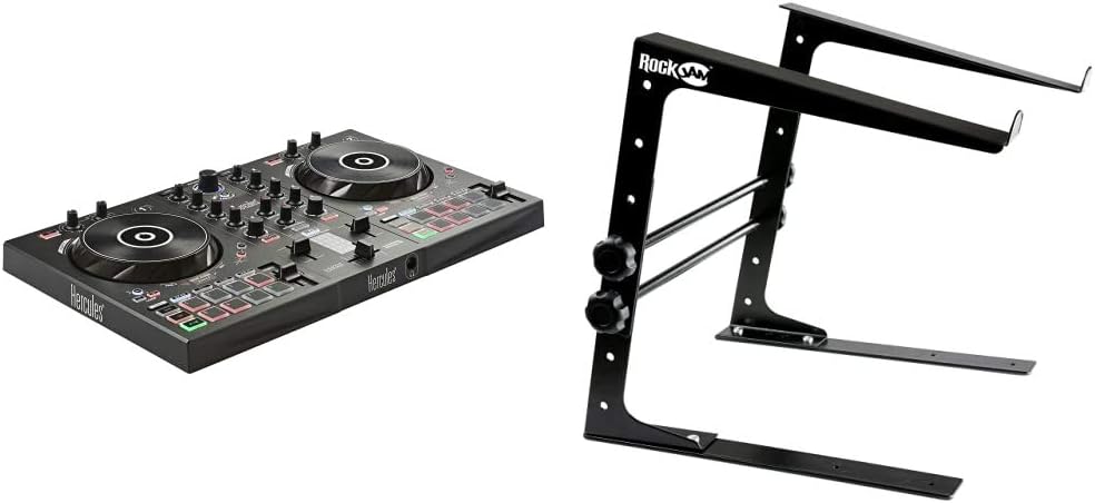 Hercules DJ Control Inpulse 300 | 2 Channel USB Controller, with Beatmatch Guide, DJ Academy and Full DJ Software DJUCED Included