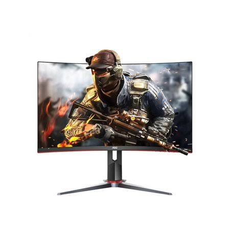 AOC C27G2Z 27x22 Curved Frameless Ultra-Fast Gaming Monitor, FHD 1080p, 0.5ms 240Hz, FreeSync, HDMI/DP/VGA, Height Adjustable, 3