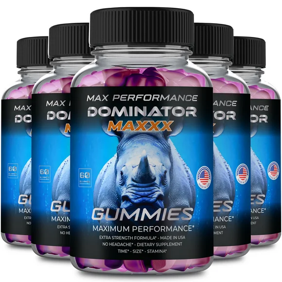 Dominator Maxx Gummies, DominatorMaxx Supplement Gummies, Dominator Maxxx Performance Gummies - Extra Strength Overall Wellness Support