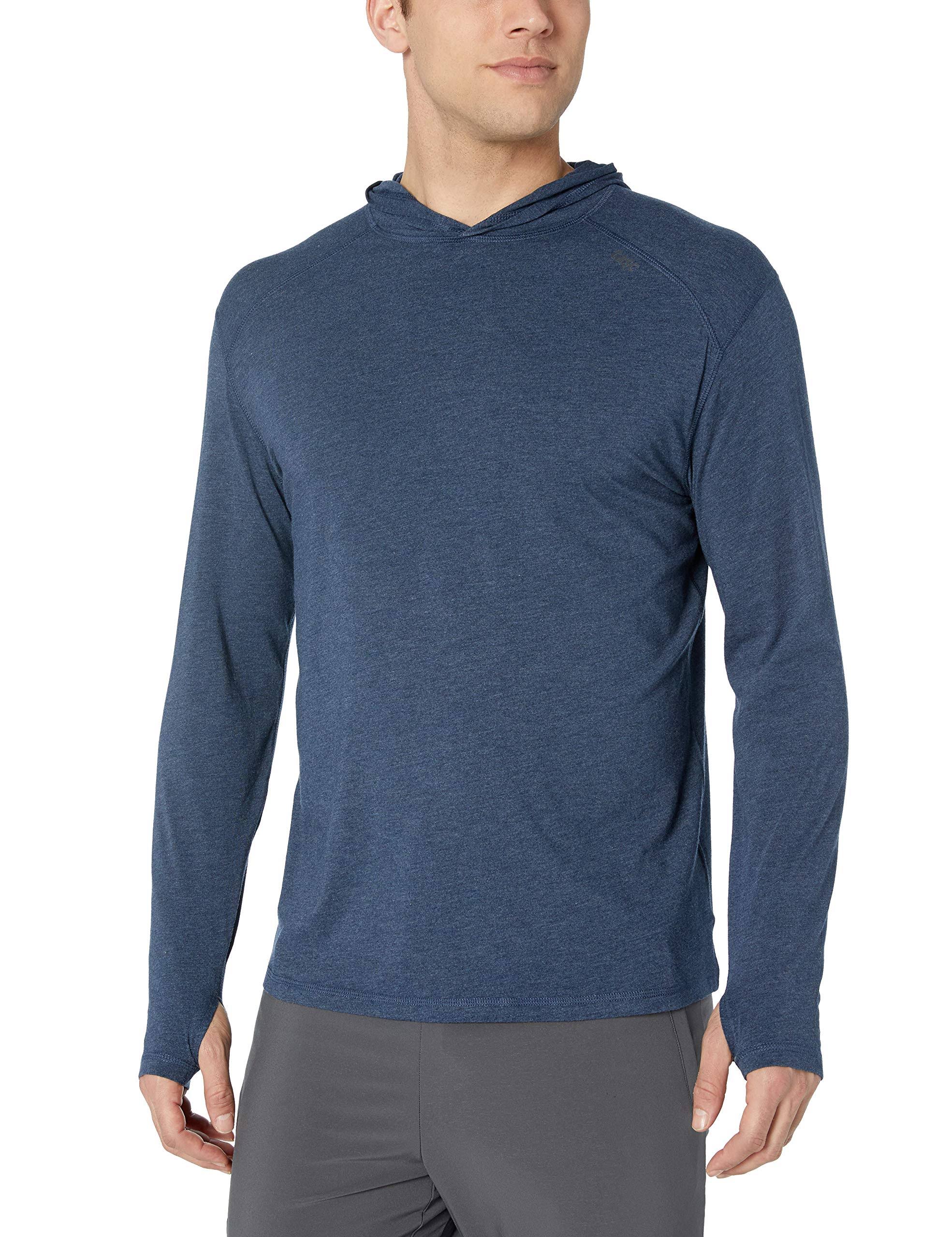 Tasc Men&s Carrollton LS Hood - XL - Classic Navy Heather