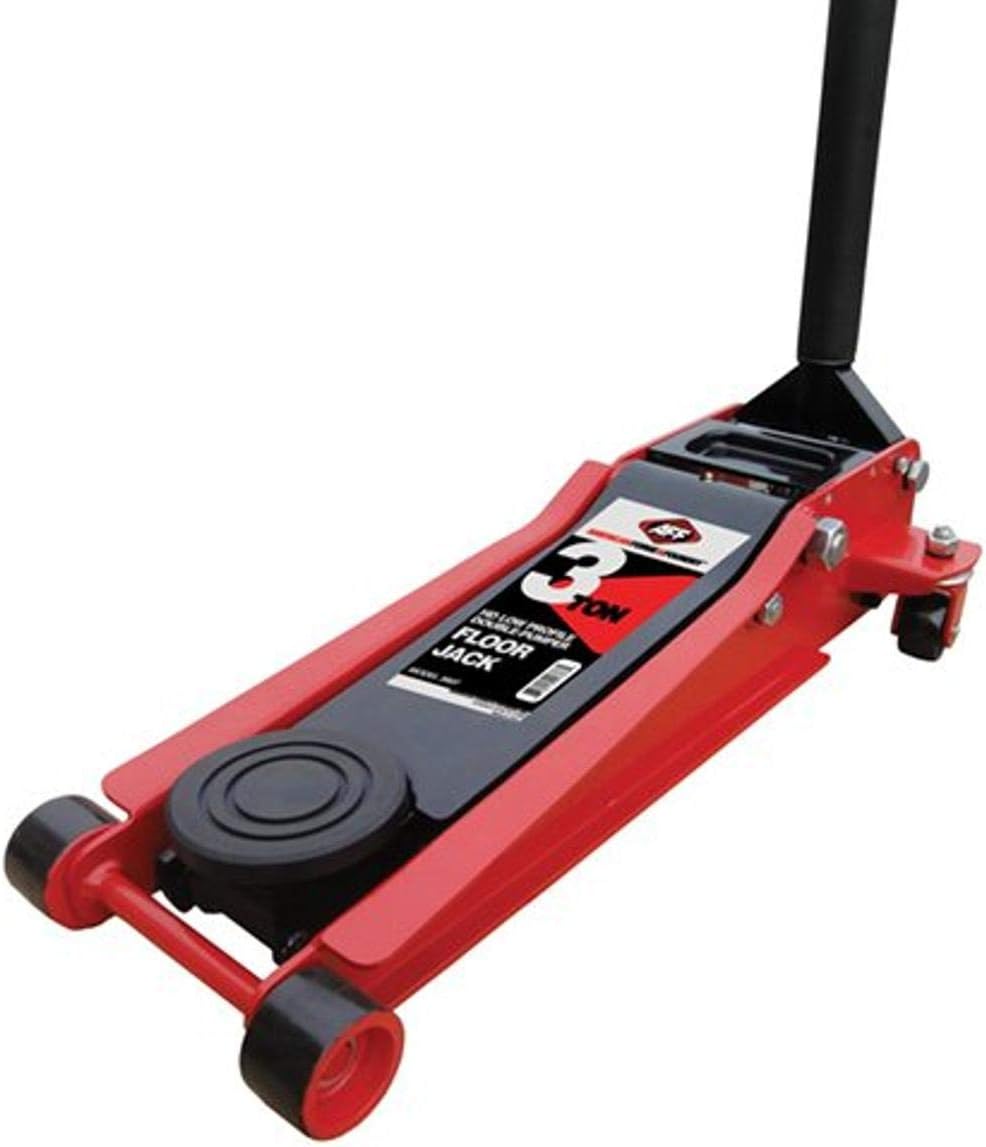 AFF 3 Ton Professional Heavy Duty Floor Jack, Double Pumper Technology, 300T