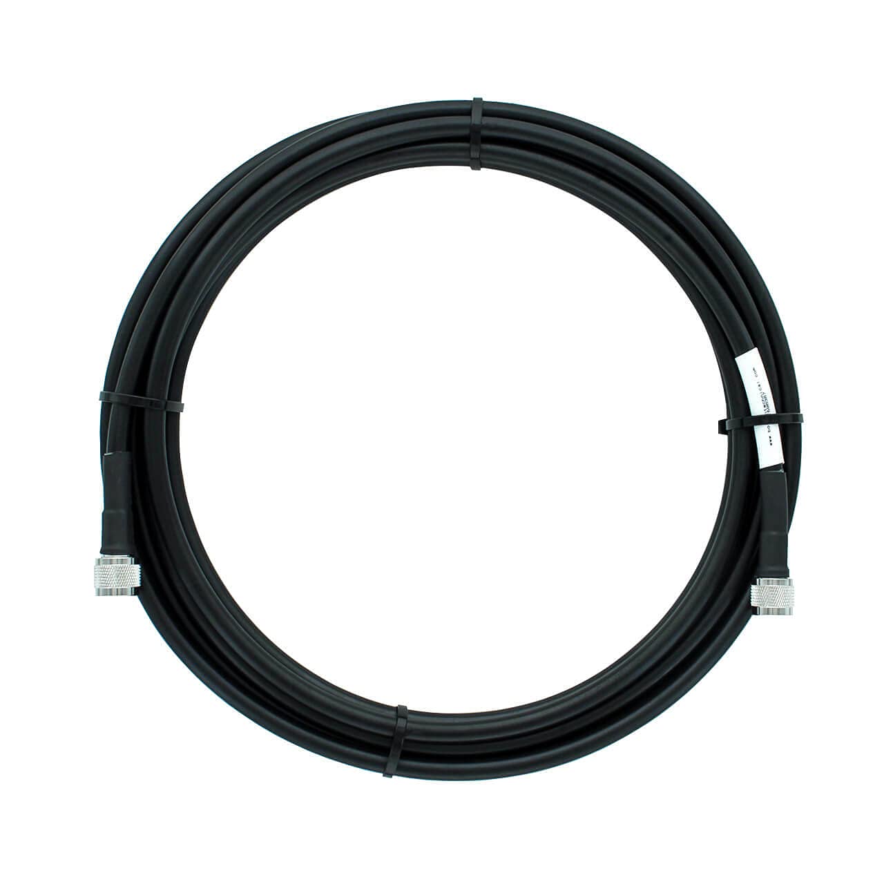 Bolton400 Cable - LMR®400 Equivalent Coaxial Cable 50ft - Heavy Duty Ultra Low Loss Coax Cable 50ohm - N Male to N Male - 50 Feet Black