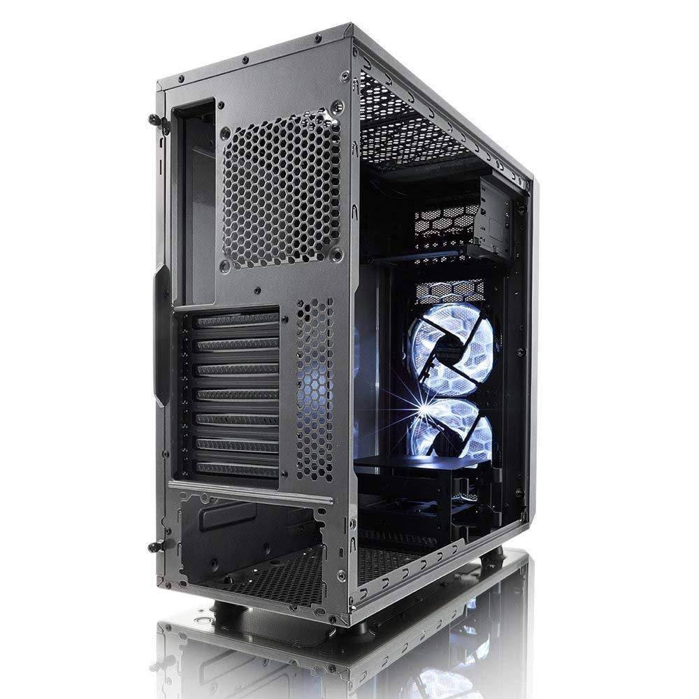 Fractal Design Focus G ATX Mid Tower Computer Case - Gunmetal Gray