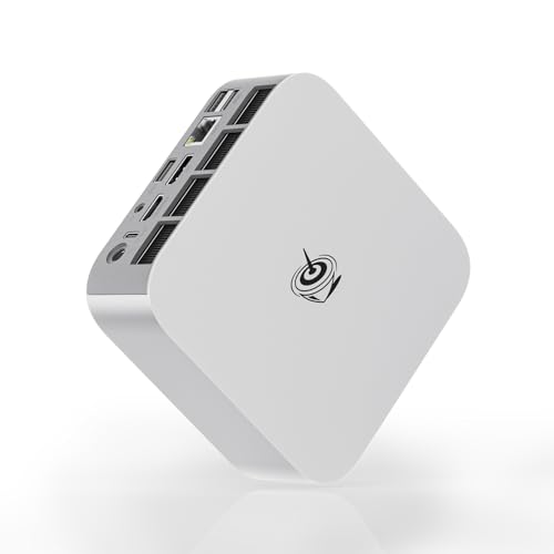 Beelink Mini PC EQR5 5825U AMD Ryzen 7 Processor(8C/16T, up to 4.5GHz), Micro Computer 16GB DDR4 500GB SSD Built-in PSU