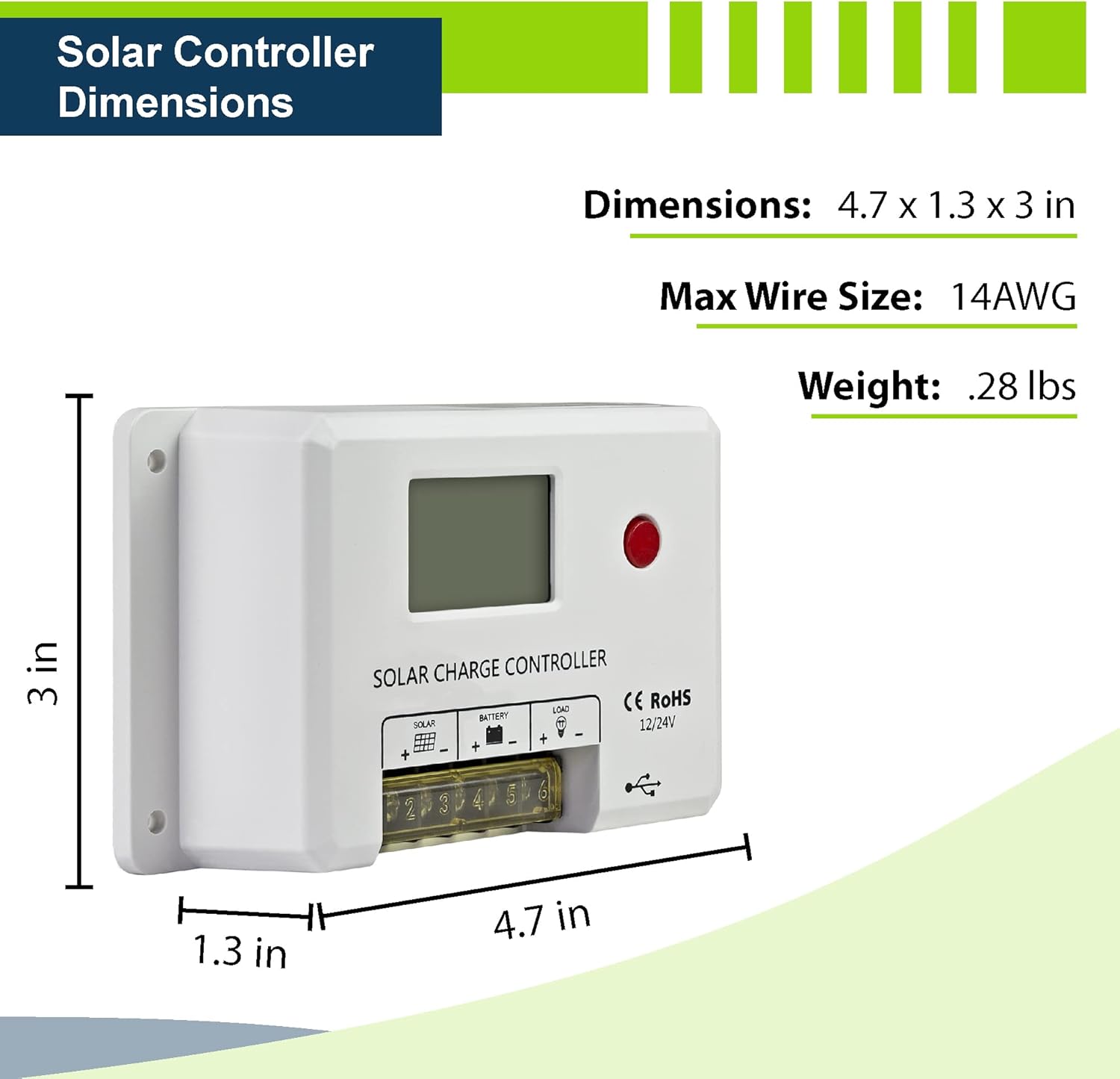 ExpertPower 200W 12V Solar Power Kit | 200W Mono Rigid Solar Panels, 20A MPPT Solar Charge Controller | RV, Trailer, Camper, Marine, Off Grid