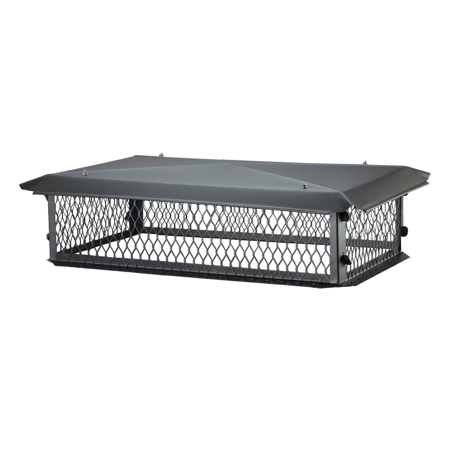 BigTop bbt1434k-14w Galvanized Steel Multi-Flue Chimney Cap - 14 inch