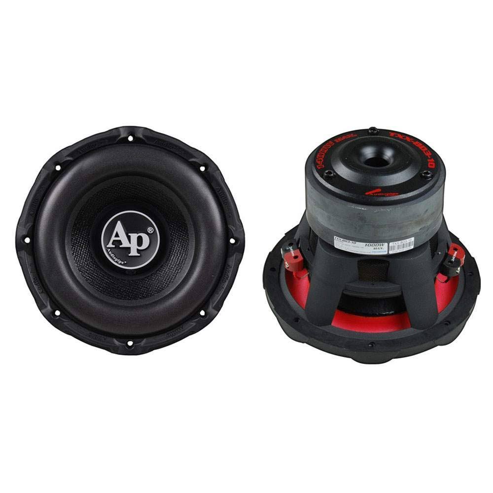 2 Audiopipe TXX-BD3-10 10& 2800 Watt Dual 4 Ohm Car Audio Subwoofers