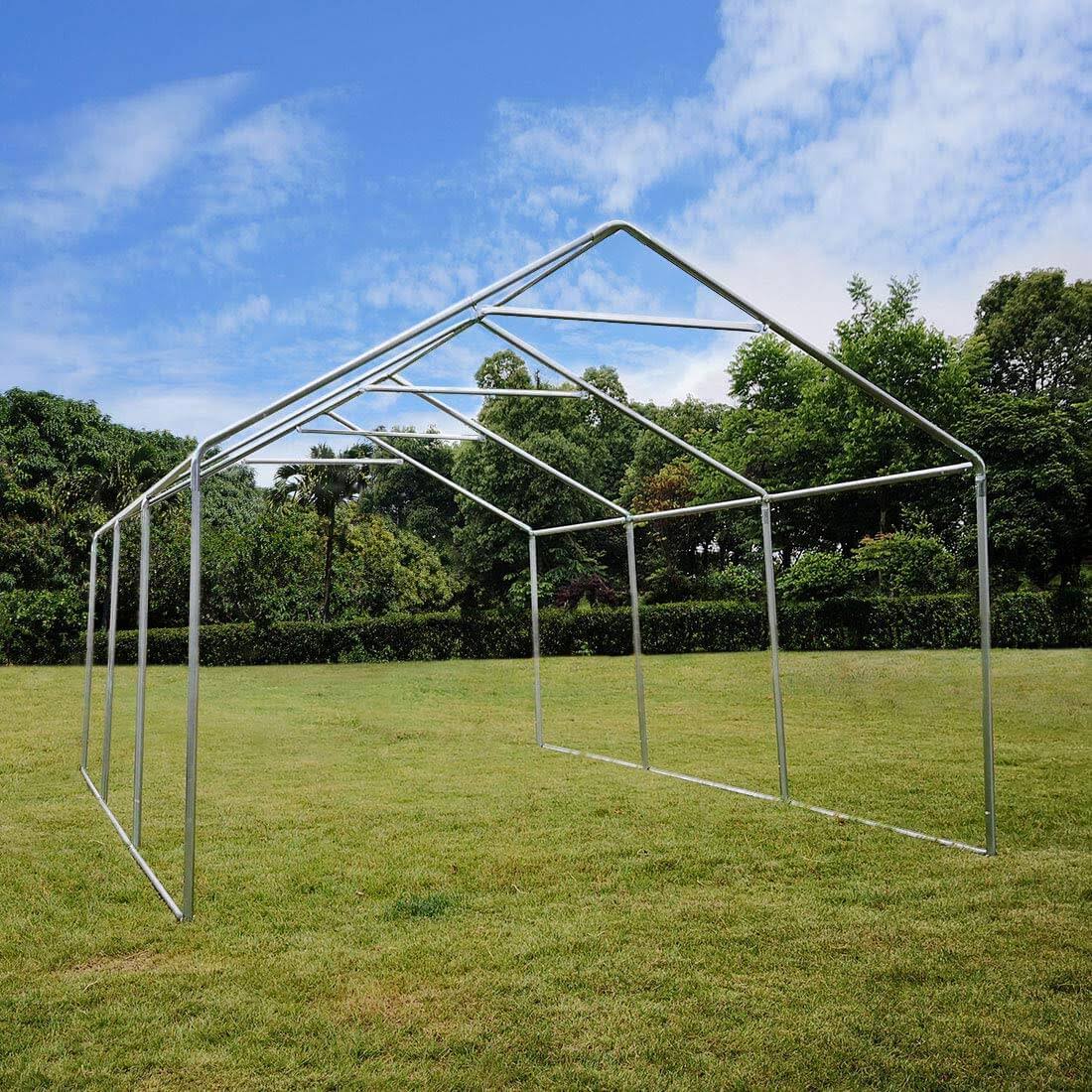 Quictent 20& x 13& Heavy Duty Car Shelter -white