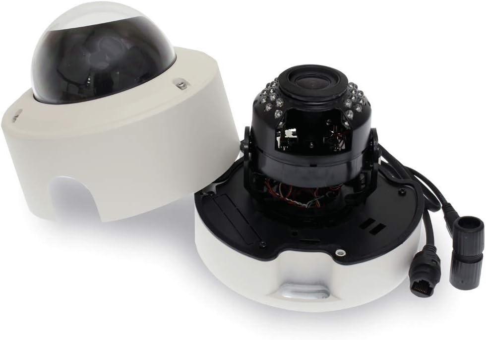GW Security 8 Channel 4K NVR 5MP H.265 Video & Audio Security Camera System - 8 x Dome 5MP 1920P Weatherproof 2.8-12mm Varifocal Zoom IP PoE Cameras