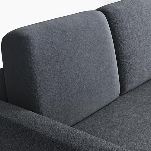 Yaheetech Sectional Sofa L-Shaped Sofa Couch Bed w/Chaise & USB, Reversible Couch Sleeper w/Pull Out Bed & Storage Space Living Room Black