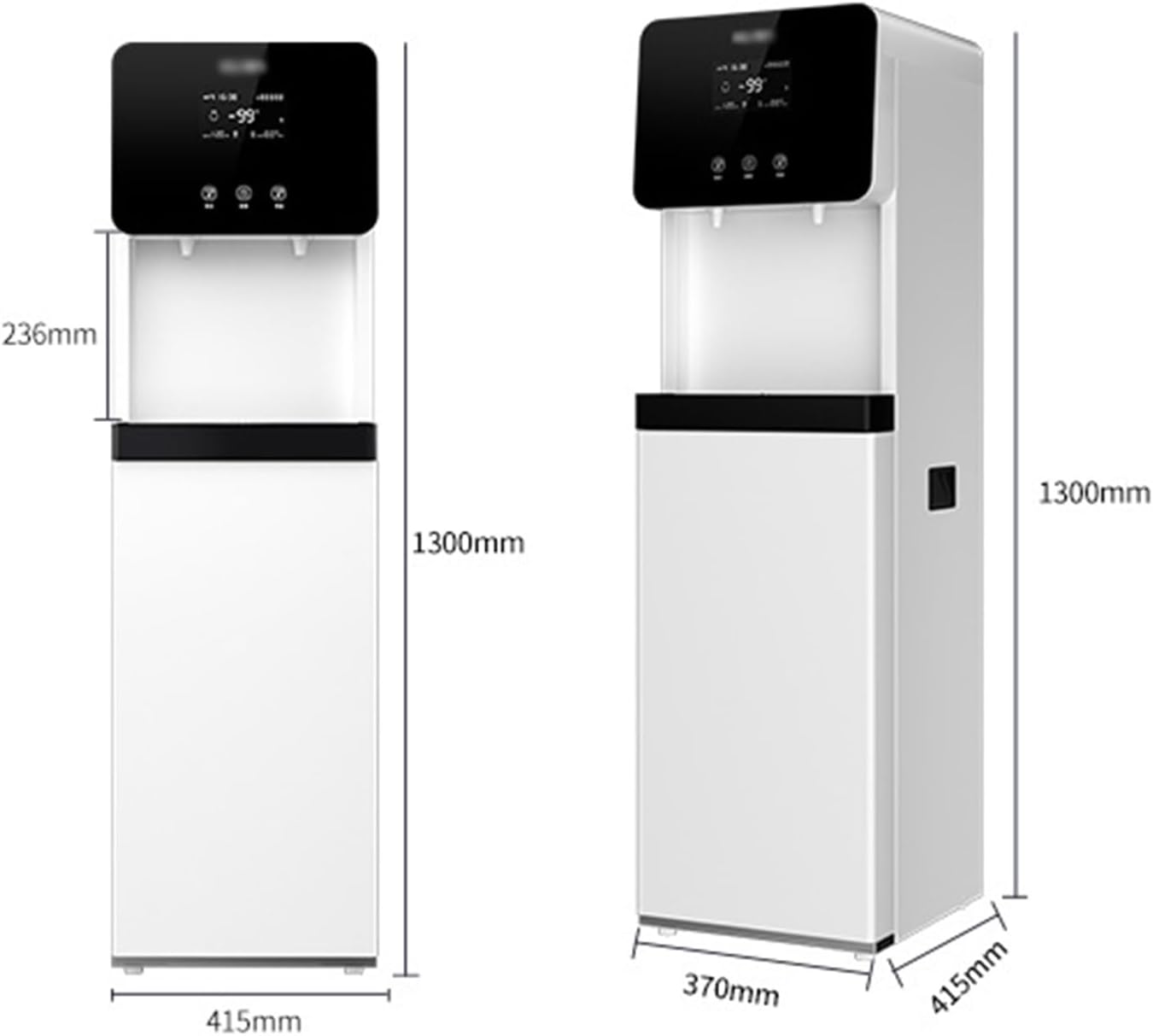 Water Dispenser Commercial Vertical Water Dispenser Office Direct Water Dispenser Cold and Hot Integrated Intelligent Automatic Electric Water